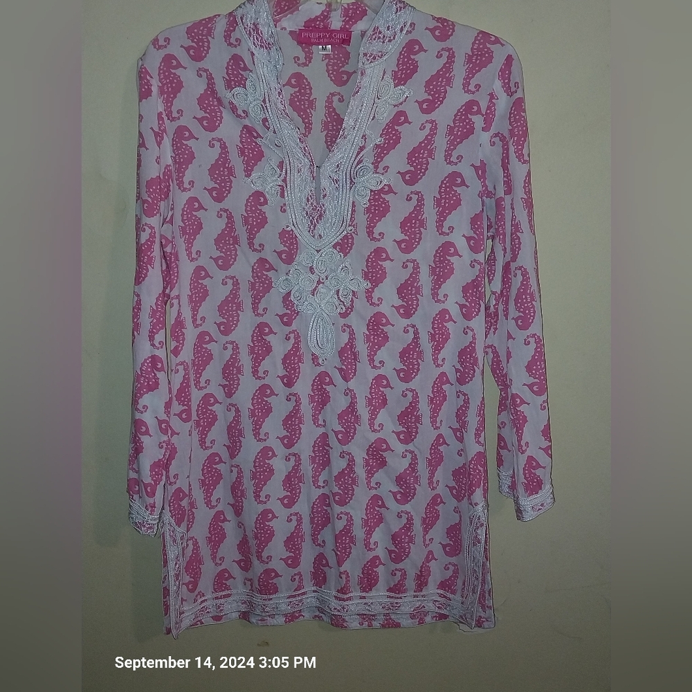 Preppy Girl Palm Beachl
